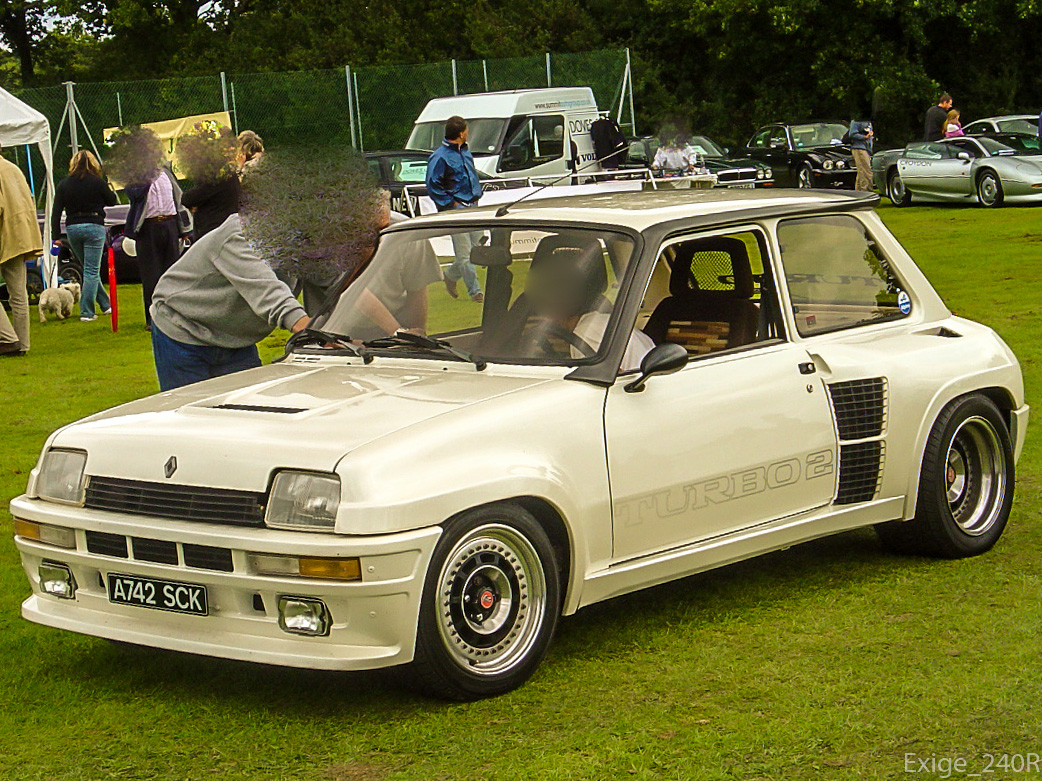 A742SCK, Renault 5 1st gen Turbo (822), 1980–1986