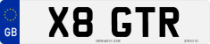 License plate of the United Kingdom, 1983 year system
