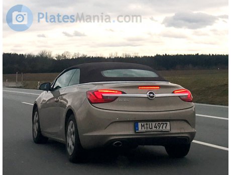 M U 4977, Opel Cascada