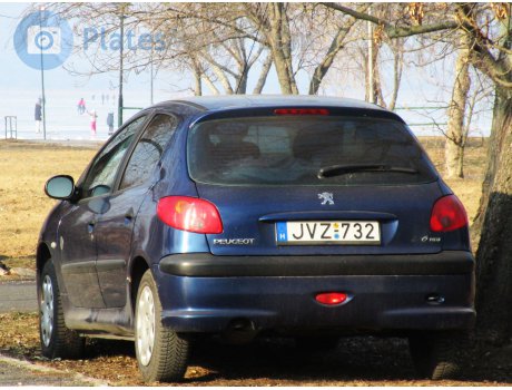 JVZ-732, Peugeot 206