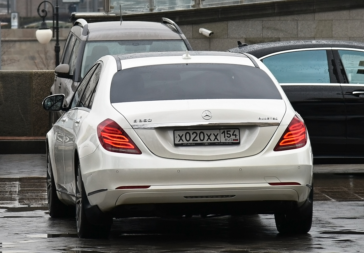 х 020 хх 154, Mercedes-Benz S-Klasse 8th gen Sedan (W222/V222), 2013–2020