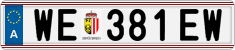 License plate of Austria, Regular plates