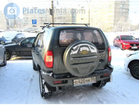 о420нк55, Chevrolet 2123 Niva