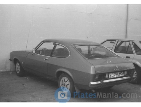 д 3454 МО, Ford Capri