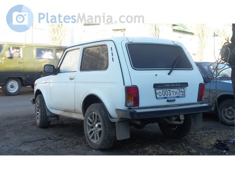 о003тн34, Lada (VAZ) 2121 Нива