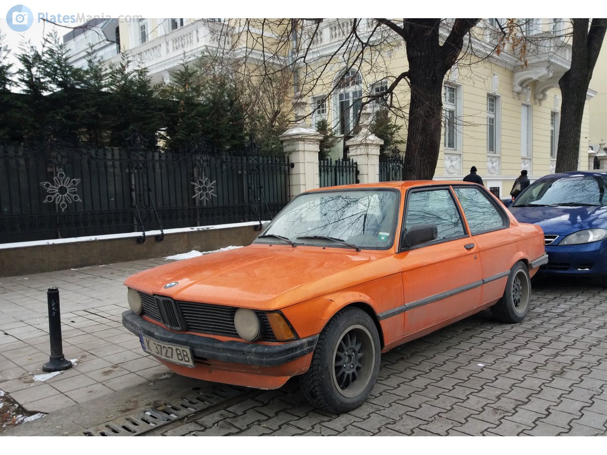 K 3727 BB, BMW 3 Series 1st gen Coupé (E21), 1975–1983