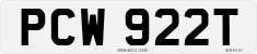 License plate of the United Kingdom, 1963 year system