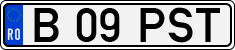 License plate of Romania, Regular plates