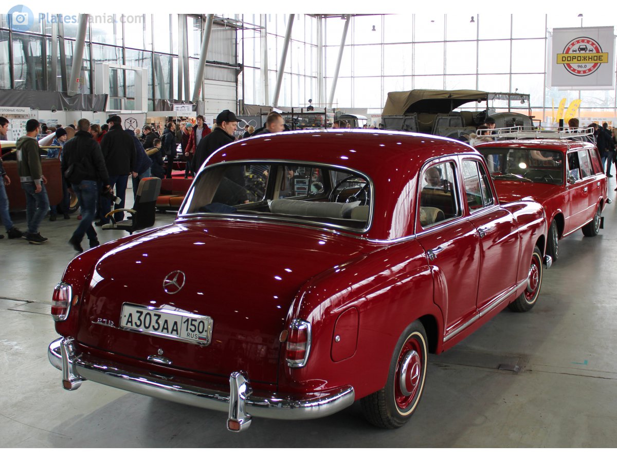 а 303 аа 150, Mercedes-Benz Type 219/220 219 Sedan (W105), 1956–1959