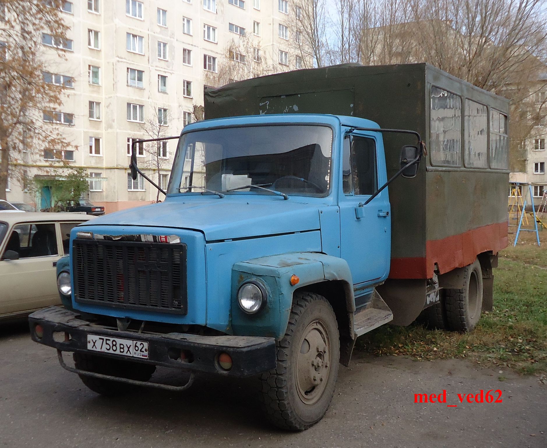х 758 вх 62, GAZ 3306/3307/3309 ВАБ-2211, 1990–1997