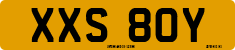 License plate of the United Kingdom, 1963 year system