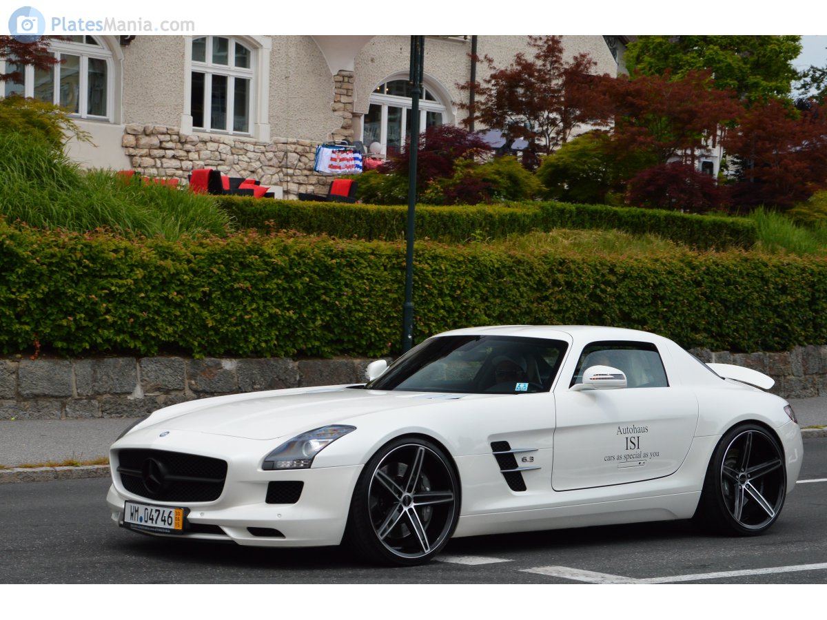 WM 04746, Mercedes-Benz SLS AMG 1st gen Coupé (C197), 2010–2014