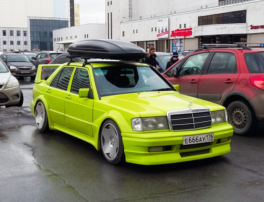 е 666 ау 178, Mercedes-Benz C-Klasse 190 Sedan (W201), 1982–1993