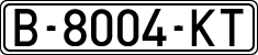 License plates of Spain, 1971 year series
