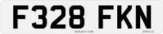 License plate of the United Kingdom, 1983 year system