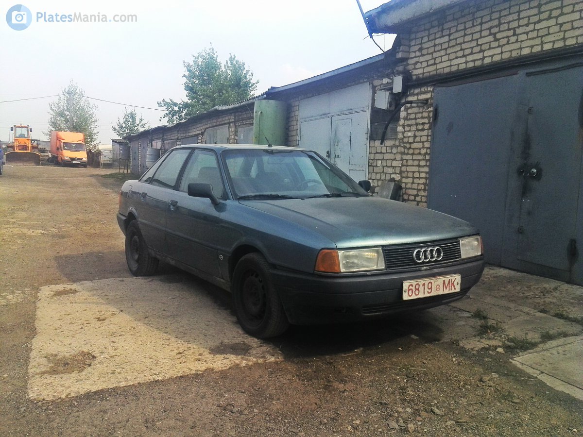 6819 MK, Audi 80 3rd gen (B3/89), 1986–1991