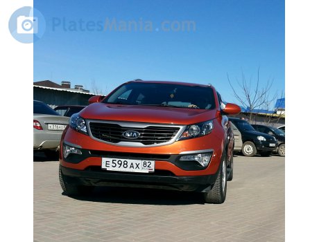е598ах82, Kia Sportage