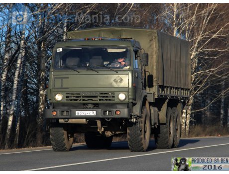 в592нх16, KamAZ 5350