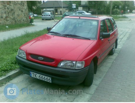 TK 66666, Ford Escort