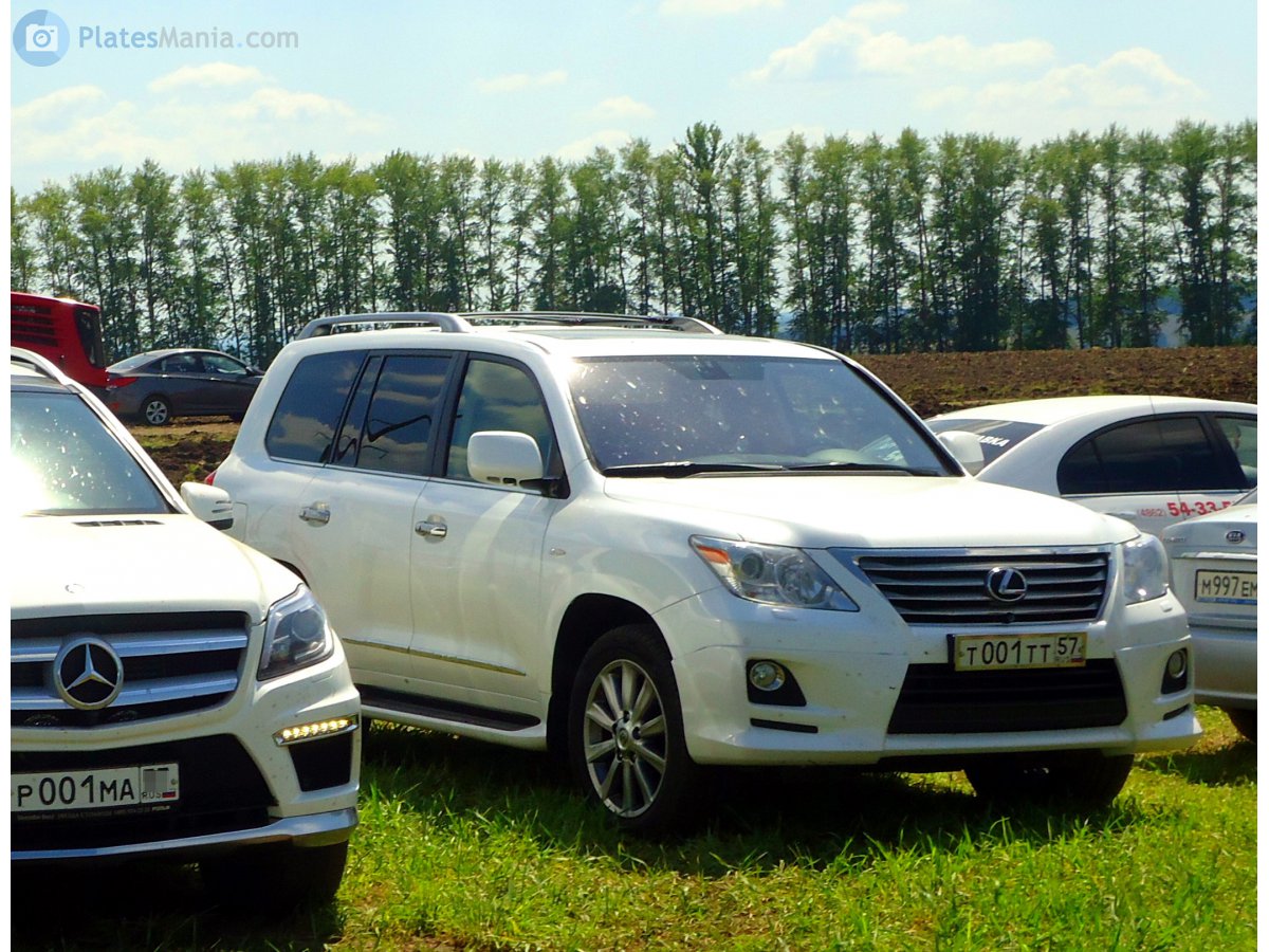 т 001 тт 57, Lexus LX 