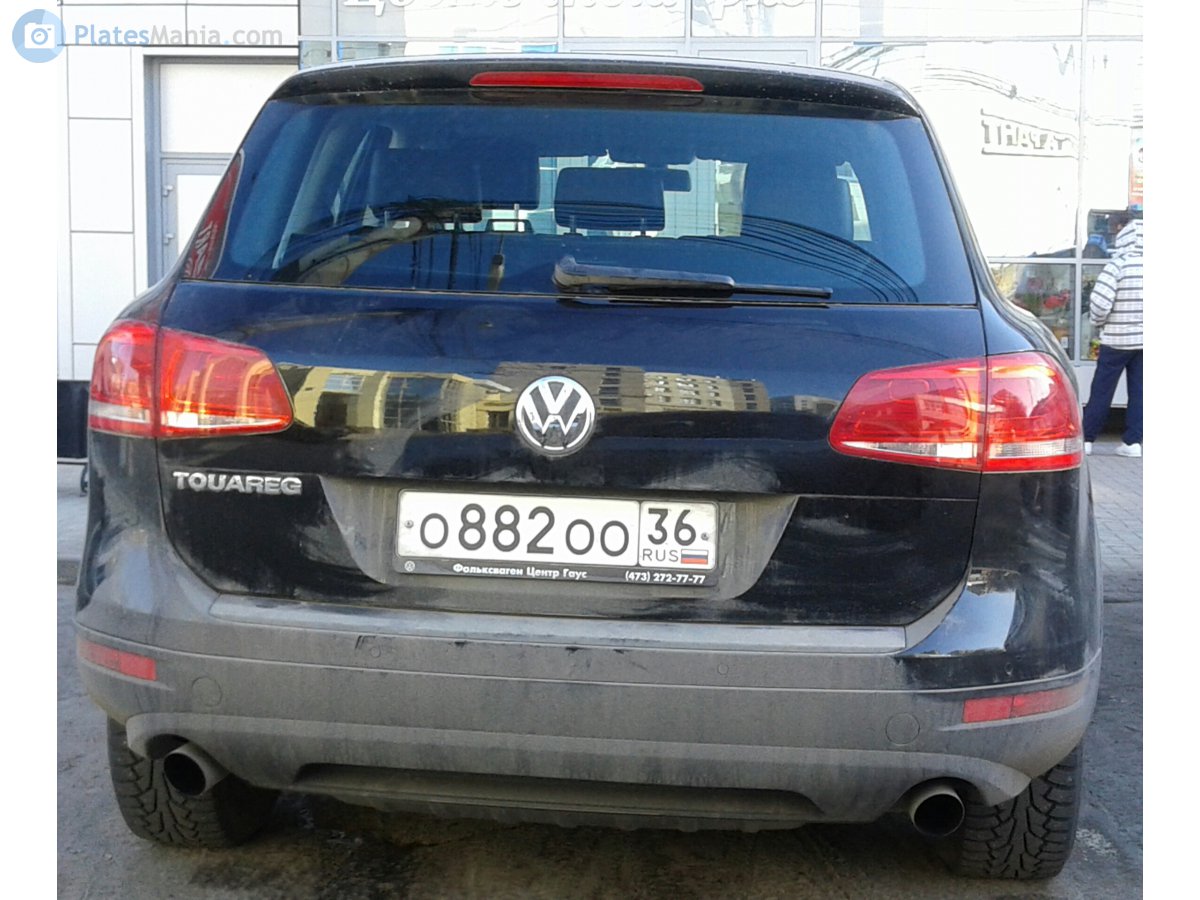 о 882 оо 36, Volkswagen Touareg 