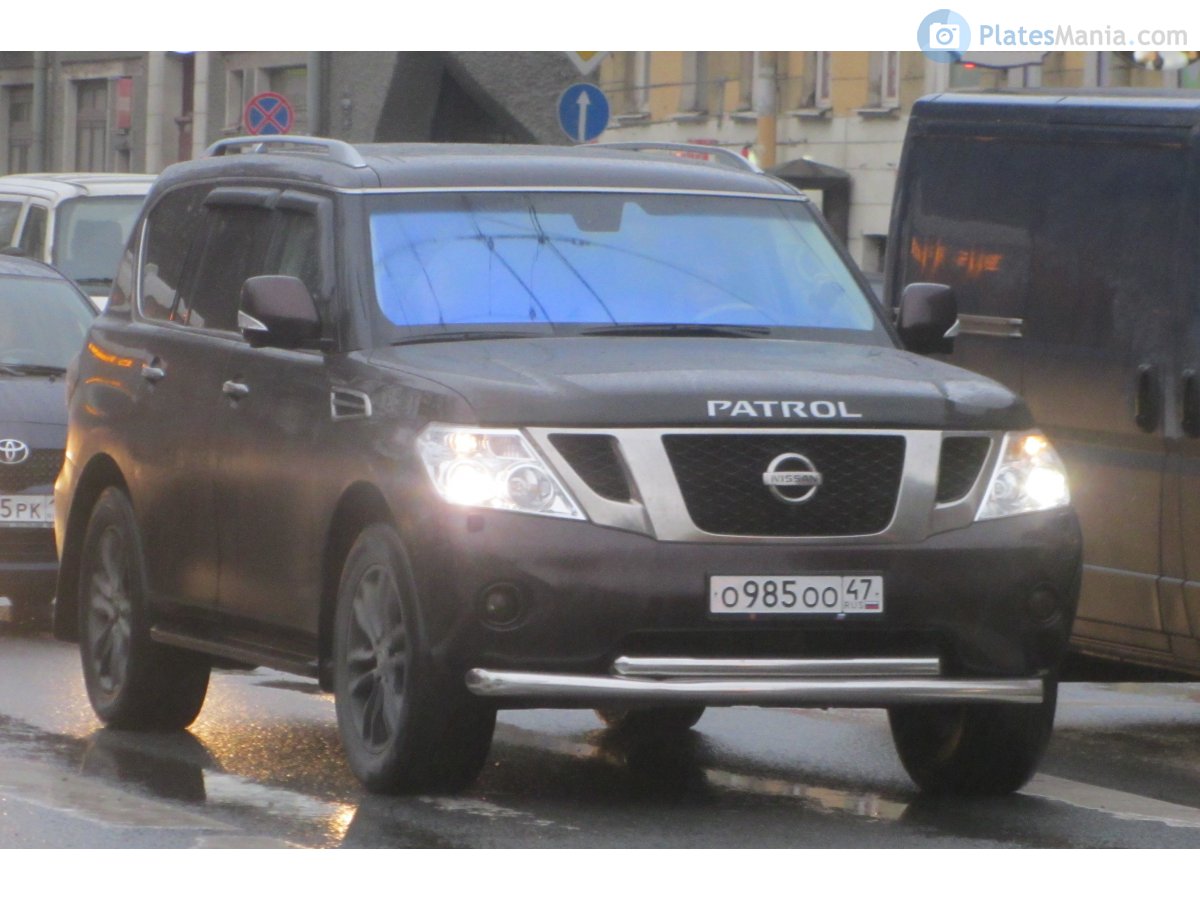 о 985 оо 47, Nissan Patrol 