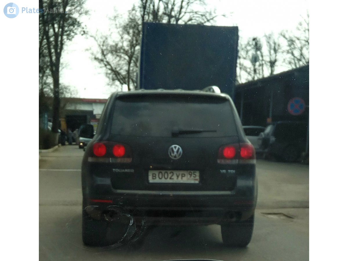 в 002 ур 95, Volkswagen Touareg 1st gen (7L), 2002–2010