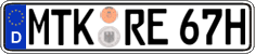 German license plate, Plates for oldtimers (type 