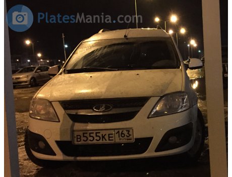 в555ке163, Lada (VAZ) Largus