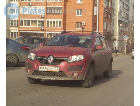 р443тв71, Renault Sandero