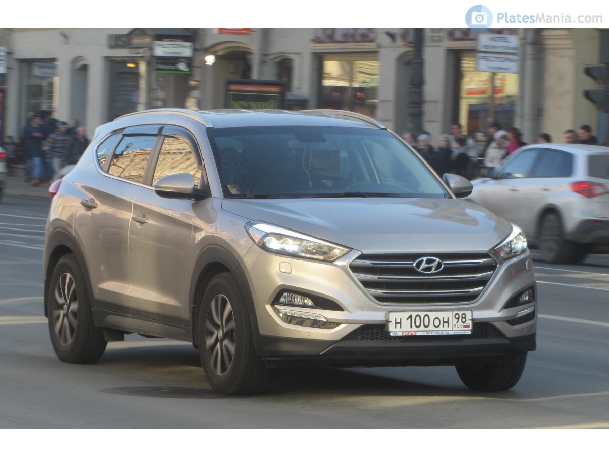 н 100 он 98, Hyundai Tucson 3rd gen (TL), 2015–2018 (–2023 for LATAM-market)