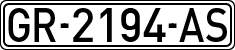 License plates of Spain, 1971 year series