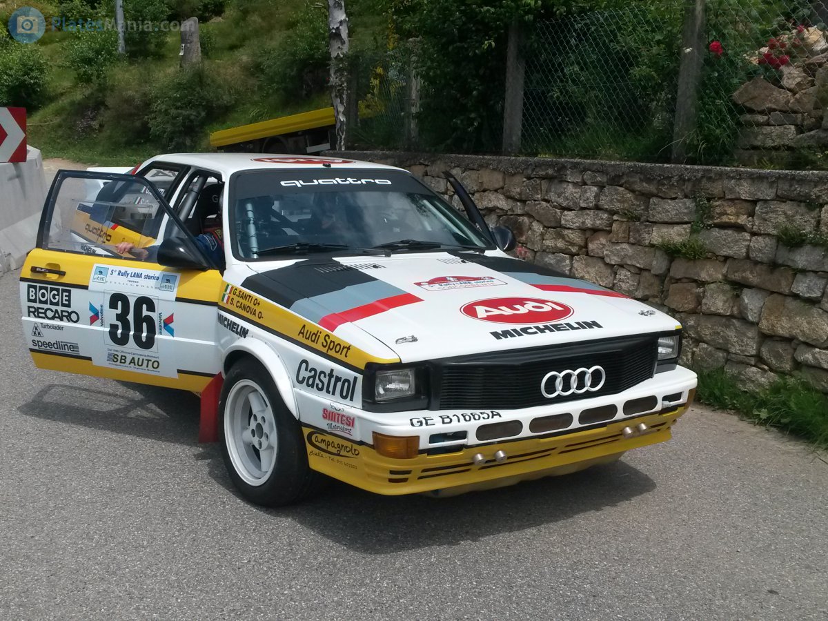 GE B16654, Audi Quattro 1st gen (B2/85), 1980–1991
