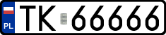 License plates of Poland, Regular car plates