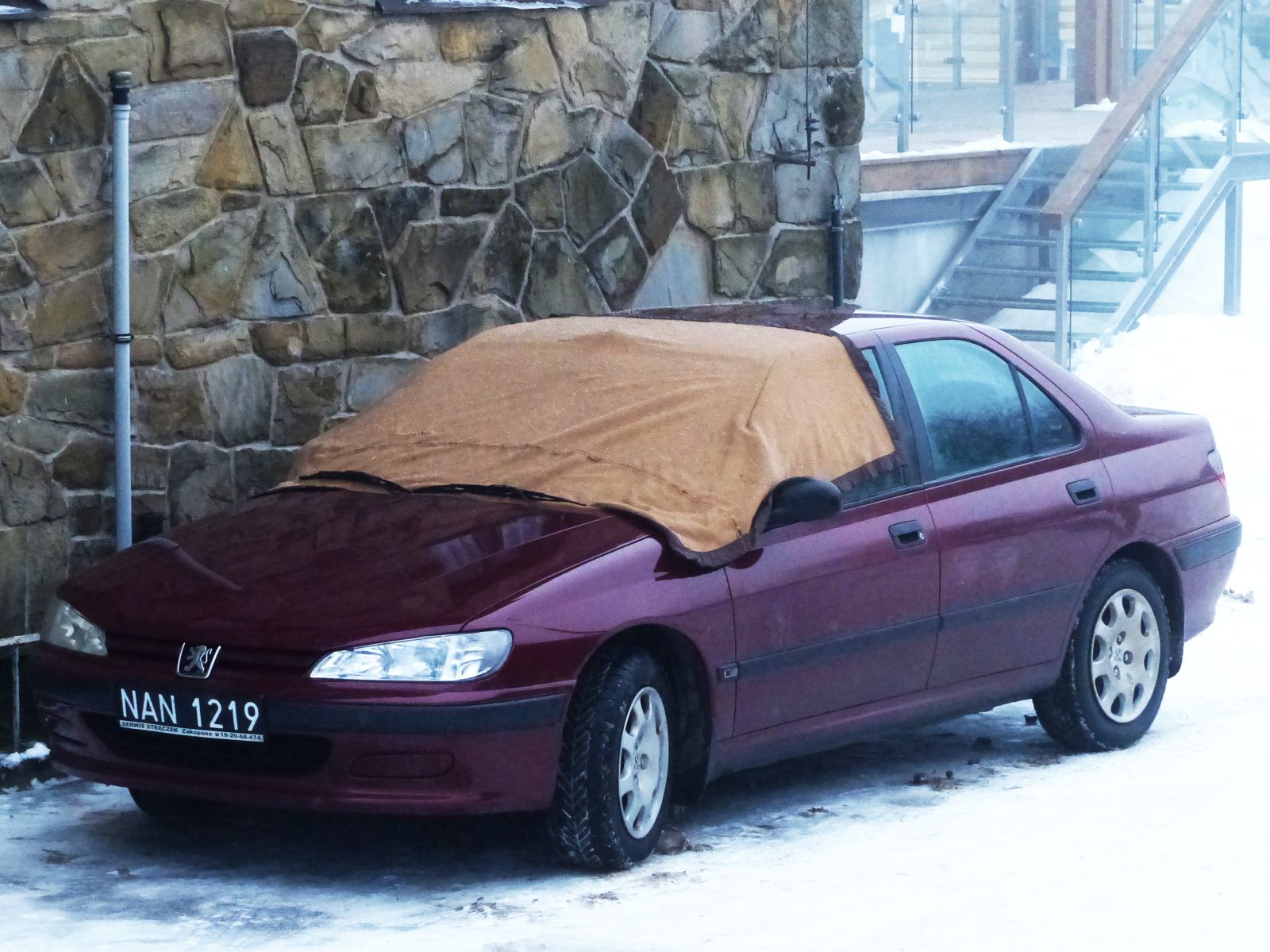 NAN 1219, Peugeot 406 1st gen Sedan (D83/D93), 1995–1999