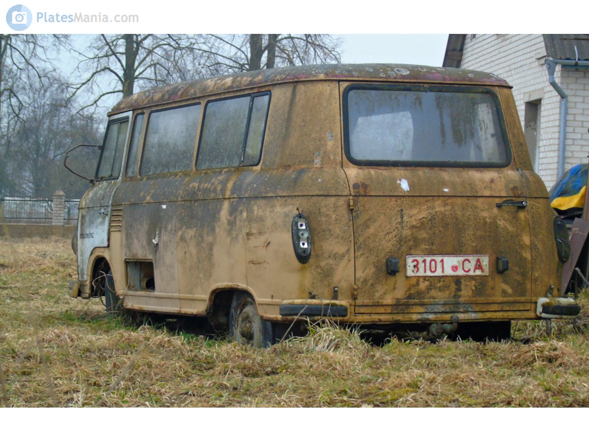 3101 CA, Barkas B1000 Van, 1961–1990