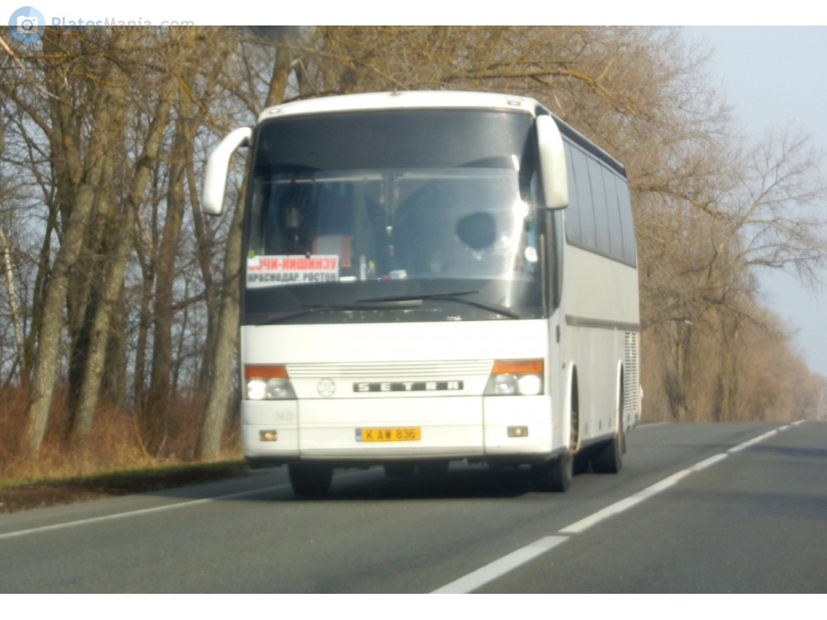 K AW 836, Setra 300-Series 1st gen Single-Decker (S309/S312–S319/S321), 1991–2006