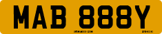 License plate of the United Kingdom, 1963 year system