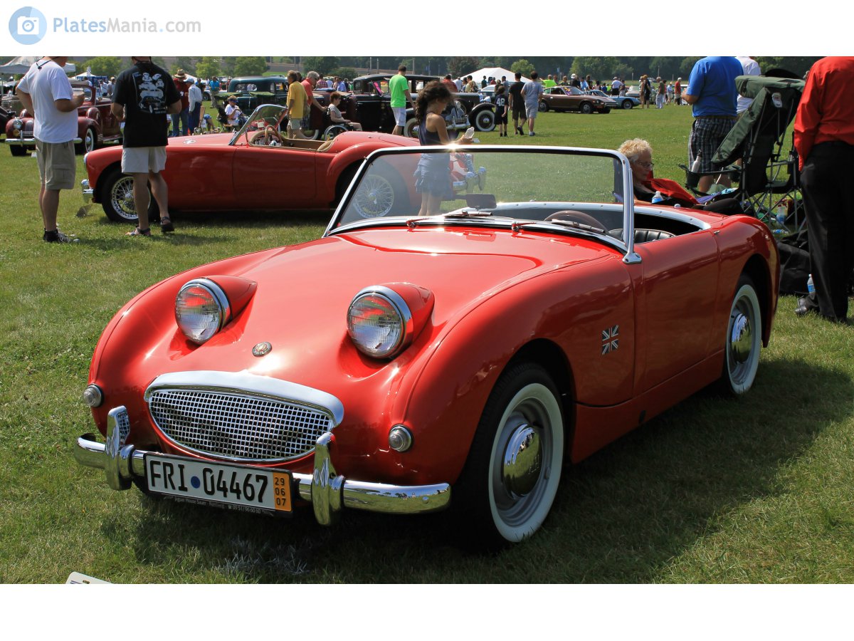 FRI 04467, License plate without vehicle 