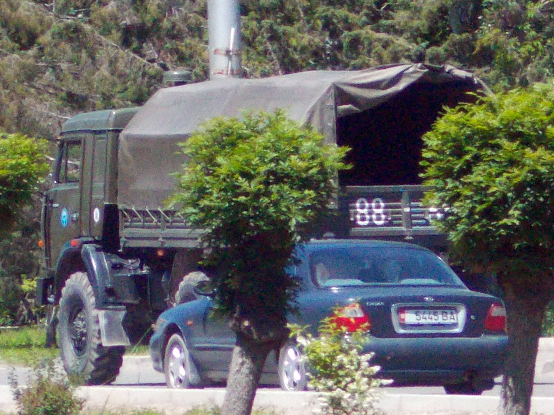 5445 BA, Kia Credos 1st gen Sedan (GC), facelift, 1998–2001