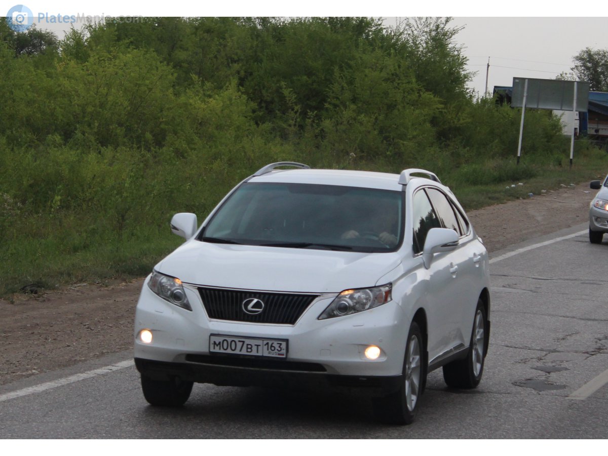м 007 вт 163, Lexus RX 3rd gen (AL10), 2008–2012