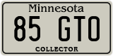 Minnesota, Vanity Plates
