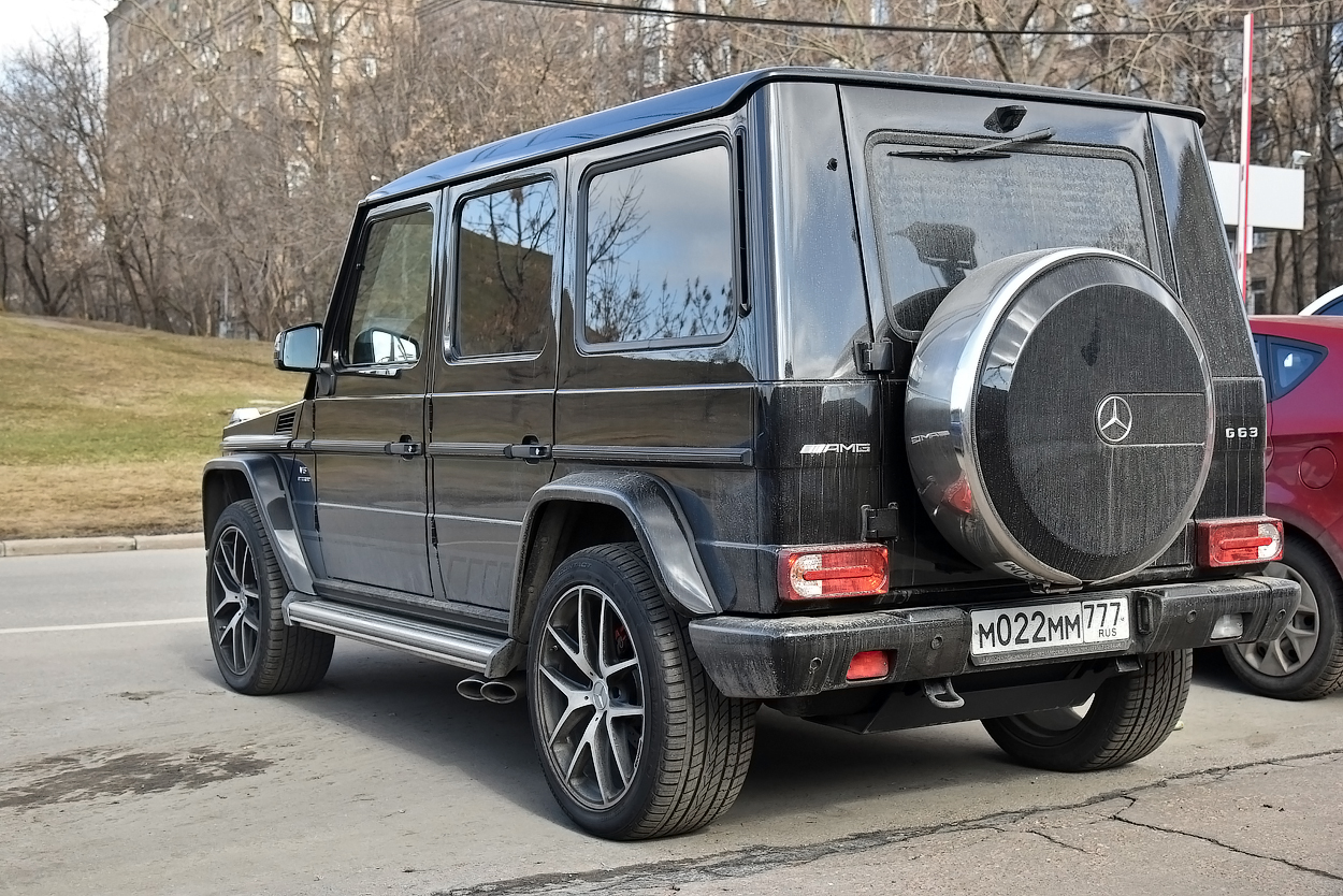 м 022 мм 777, Mercedes-Benz G-Klasse 1st gen 5-door SUV (W463), 1990–2018