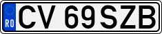 License plate of Romania, Regular plates