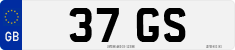 License plate of the United Kingdom, 1932 year system