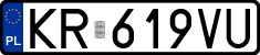 License plates of Poland, Regular car plates