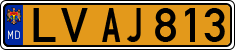 License plate of Moldova, Public transport (1992)