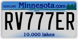 Minnesota, Vanity Plates