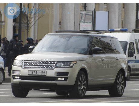 т971тт78, Land Rover Range Rover