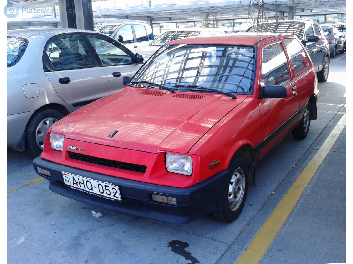 AHQ-052, Suzuki Swift 1st gen 3-door Hatch (SA), 1983–1989